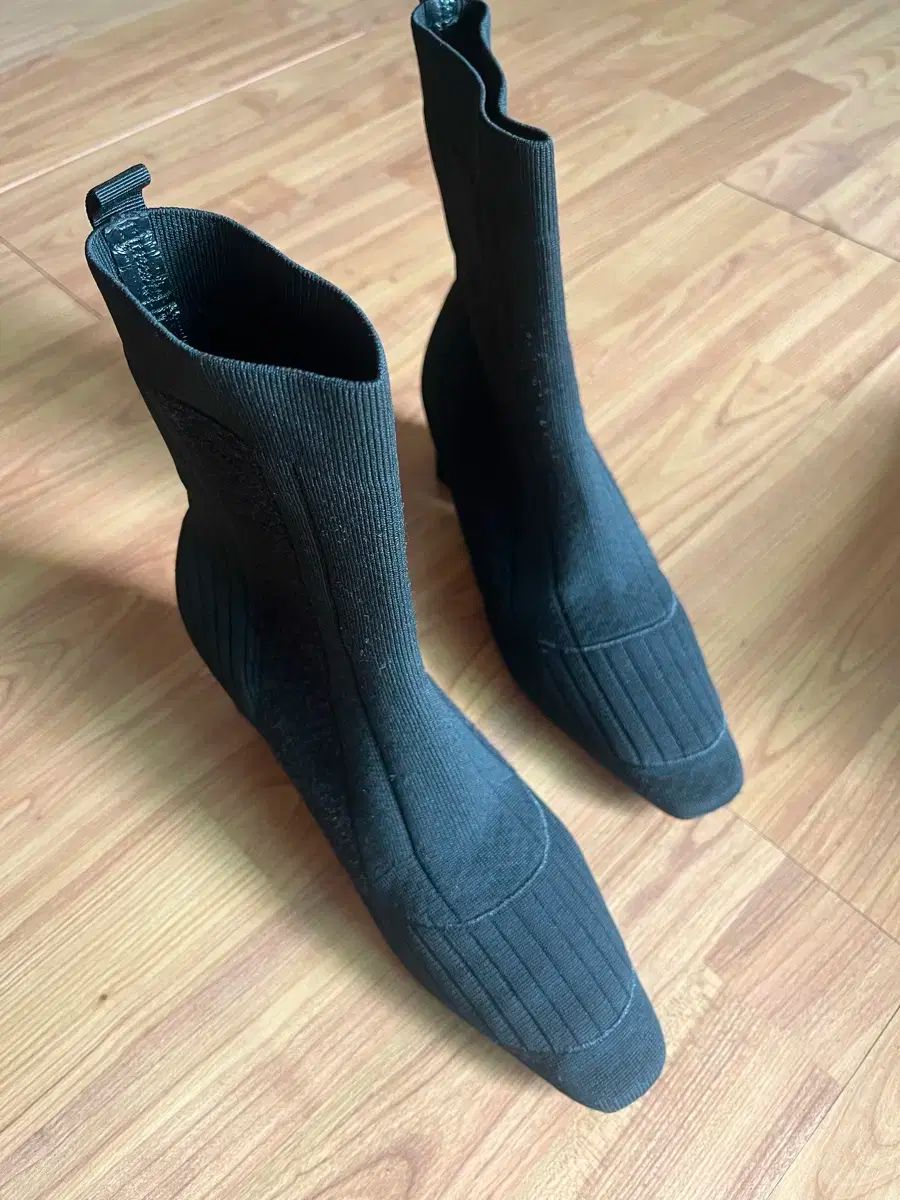 アッテ 235 ニット アンクル ブーツ