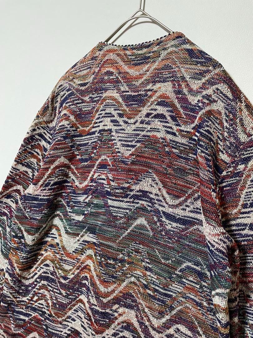 MISSONI ミッソーニ ニット ジャケット コート マルチカラー Mサイズ