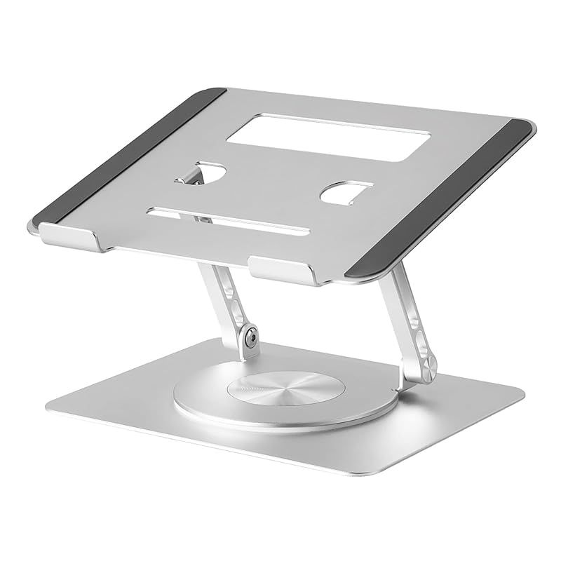 【特価商品】キングジム ノートパソコンスタンド(回転式) 11~17インチ ノートパソコン対応 タブレット対応 角度調節 NPS20-SL