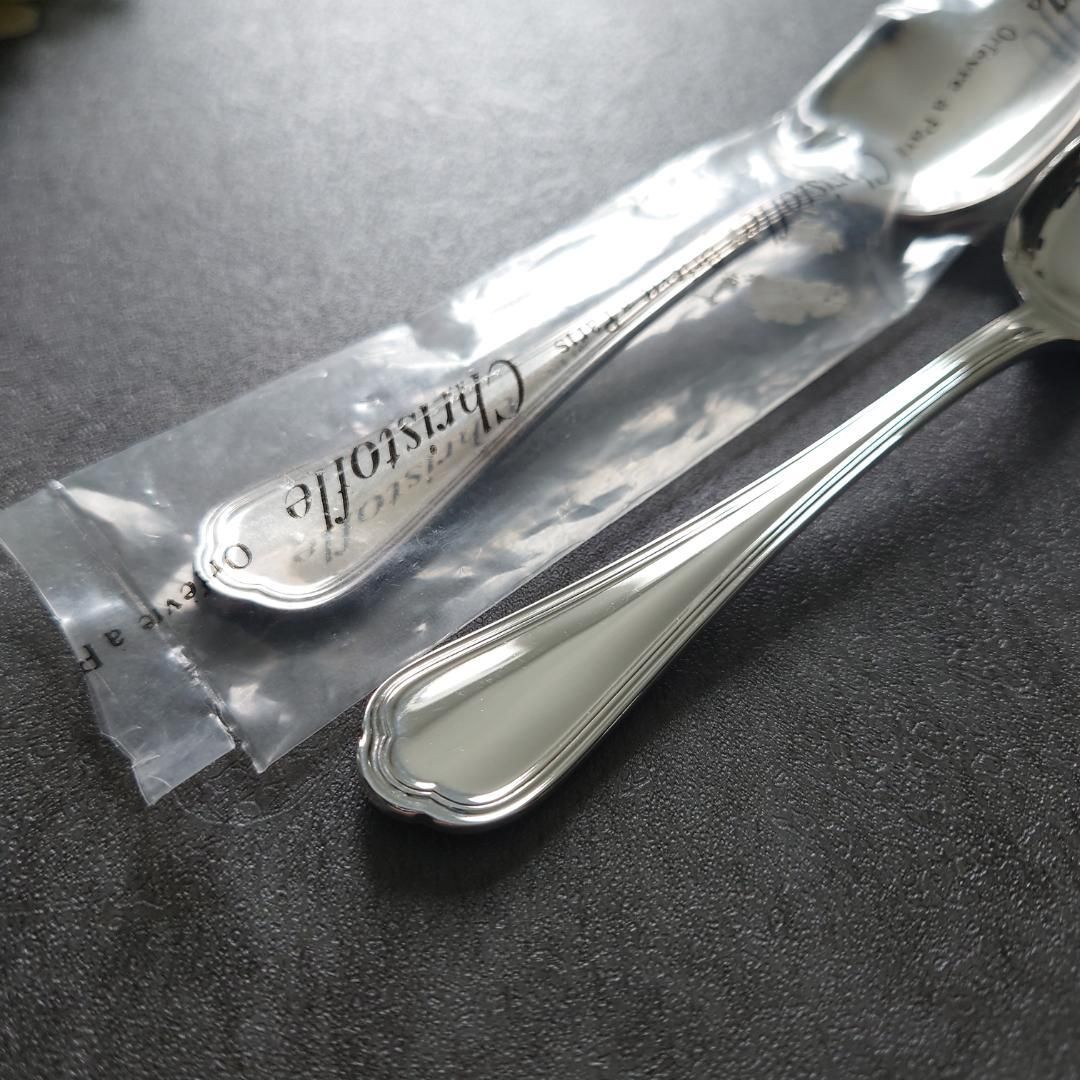 クリストフル スパトゥール ティースプーン 含む 2点 SKLAD-KIRPICHA_RU