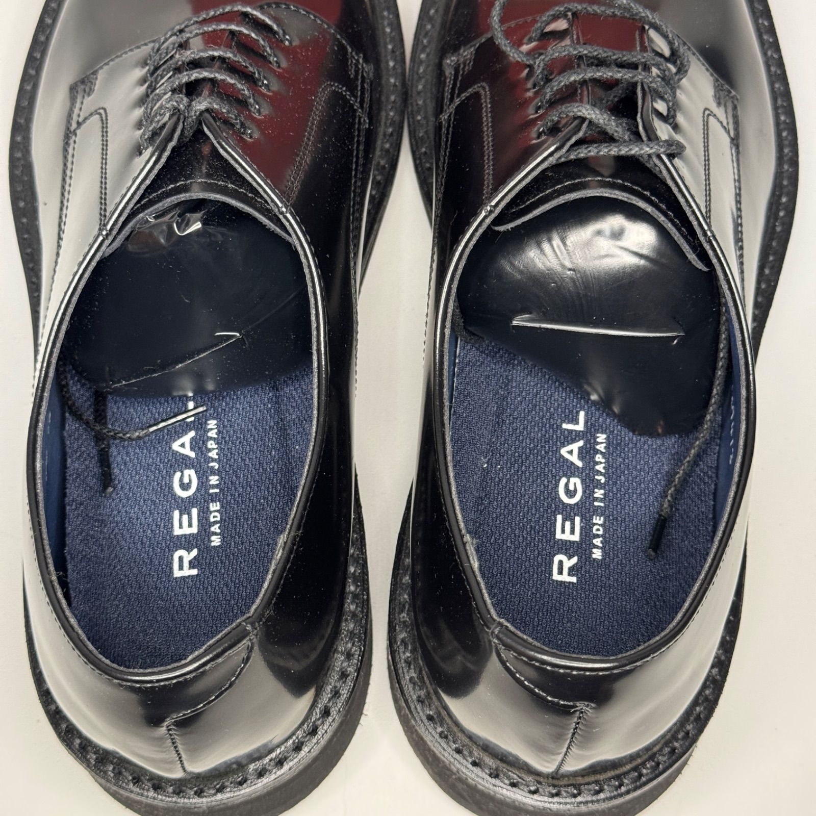 プレーントゥ 外羽根