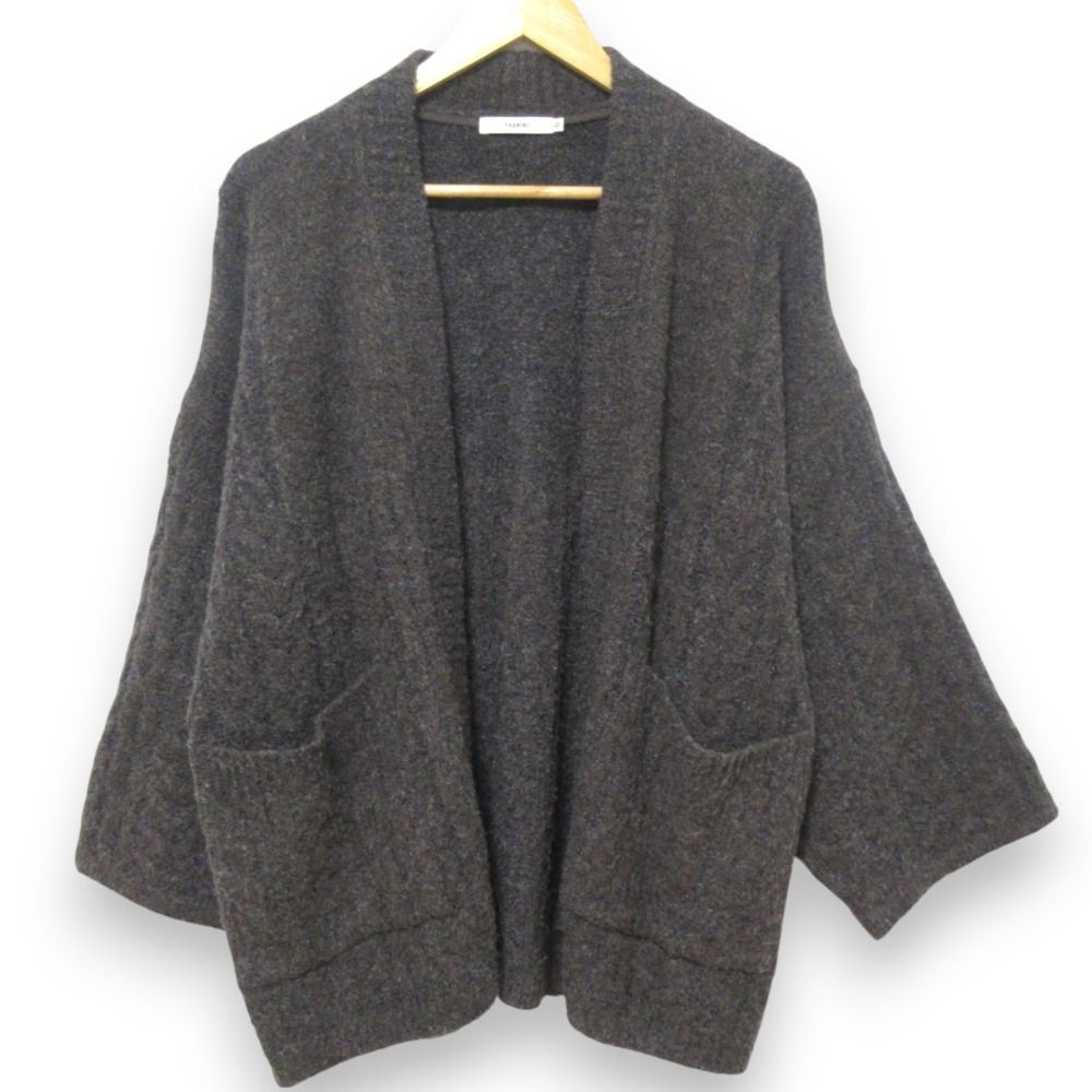 福袋 売れ残り YASHIKI 美品 ヤシキ アルパカブレンド Knit Hanten Setsuen カーディガン