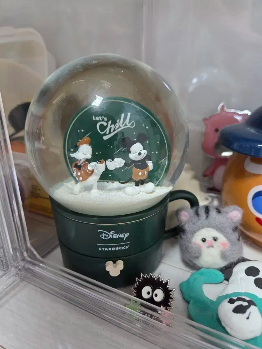 スターバックス スノードーム オーナメント ベアリスタ 08～10年代モノ