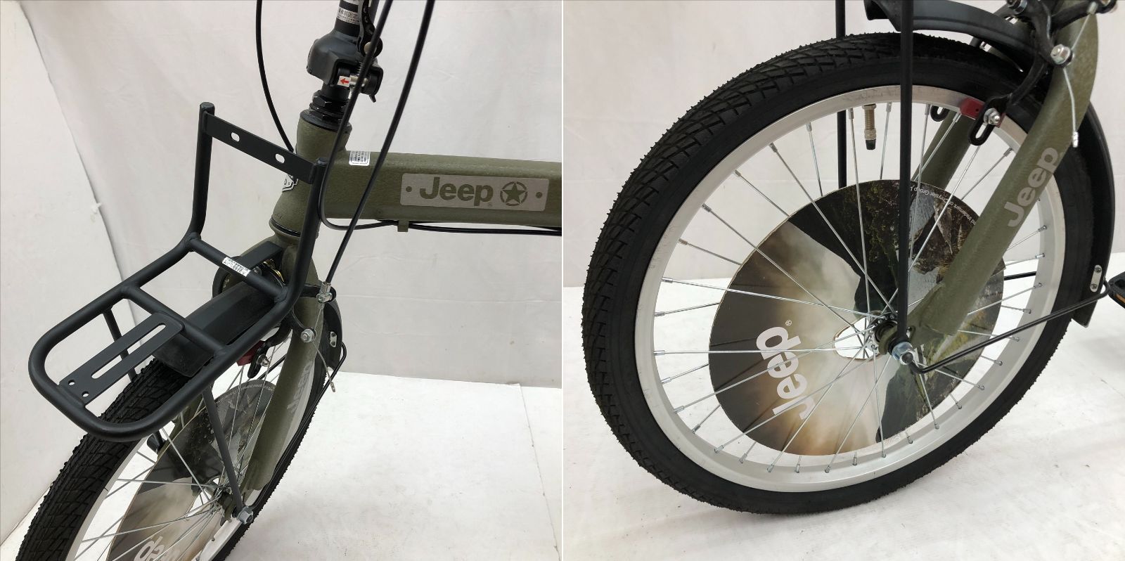 ジープ 自転車 切り替え付き 美品