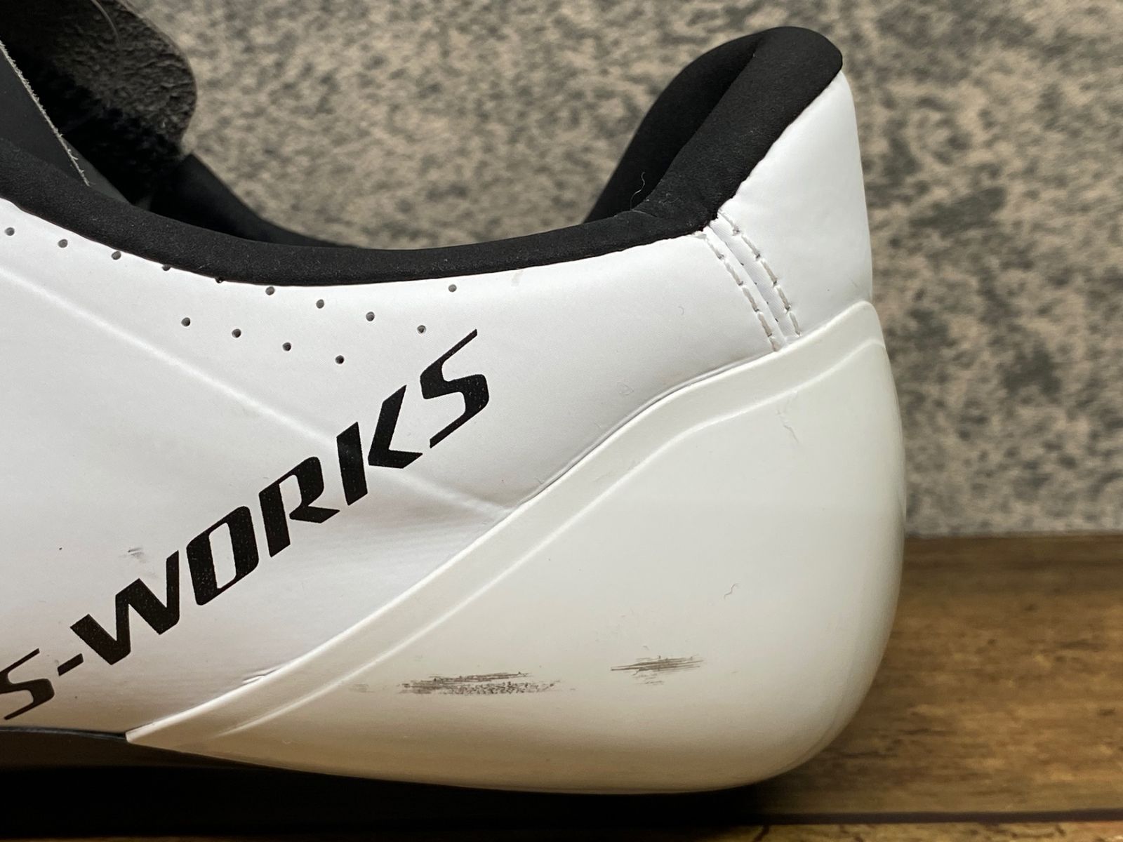 JM395 スペシャライズド SPECIALIZED エスワークス S-WORKS トーチ TORCH RD ビンディングシューズ 白 TEAM EU39.5 SPD-SL