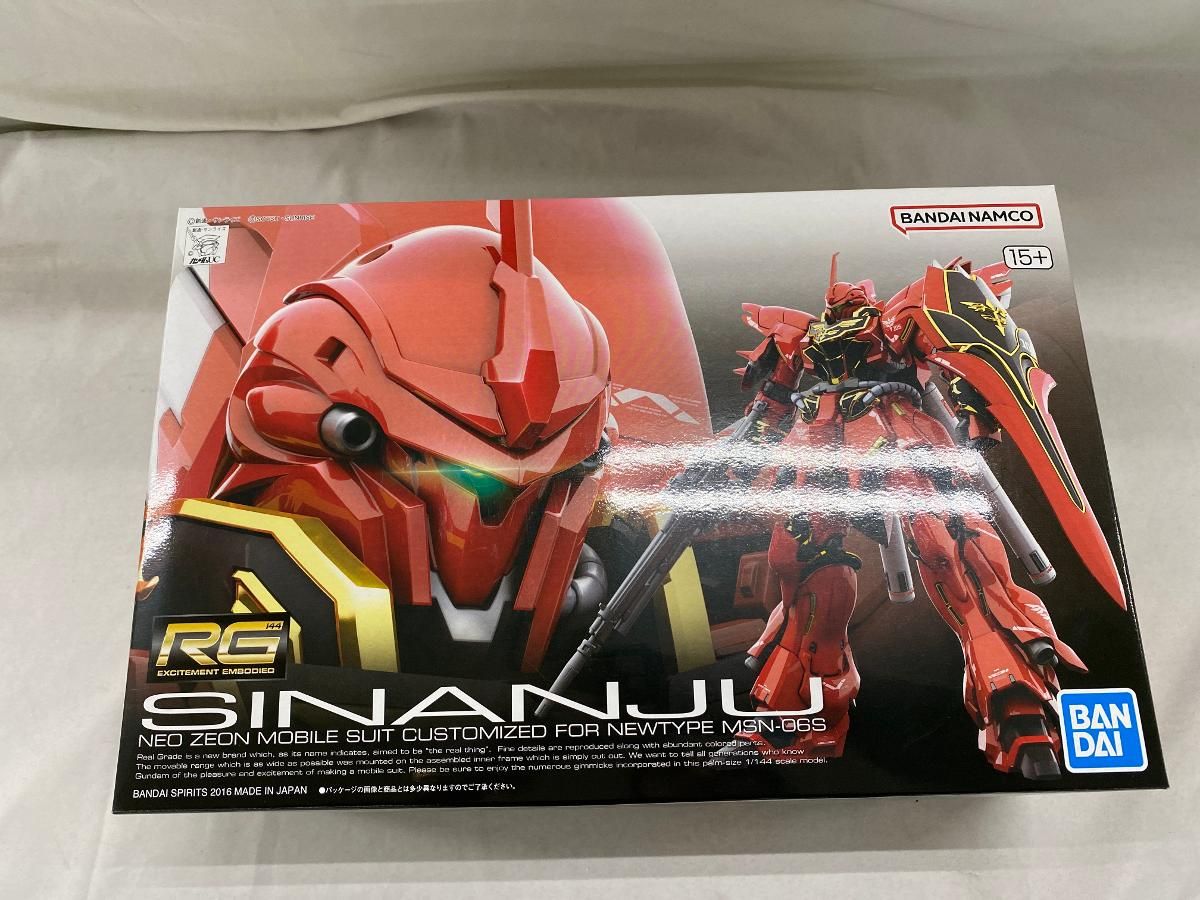 今季一番 未開封】RG 機動戦士ガンダムUC MSN-06S シナンジュ 1/144 模型+プラモデル