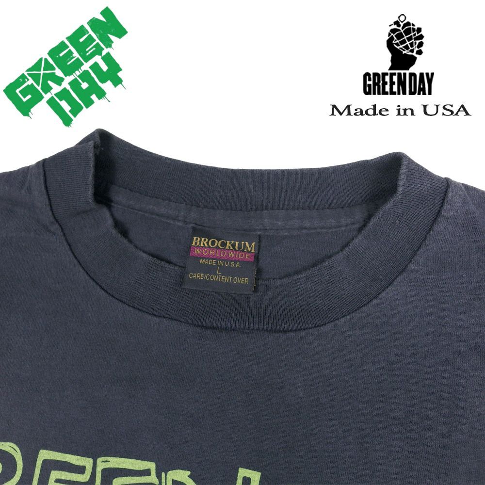 315 GREEN DAY グリーンデイ ロンT 長袖 Tシャツ ブラック Lサイズ