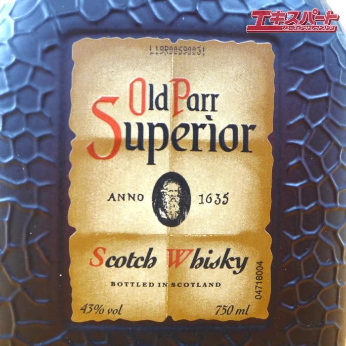 Old Parr Superior スコッチウィスキー 750ml スコッチウィスキー〈オールドパー〉オールドパー スーペリア