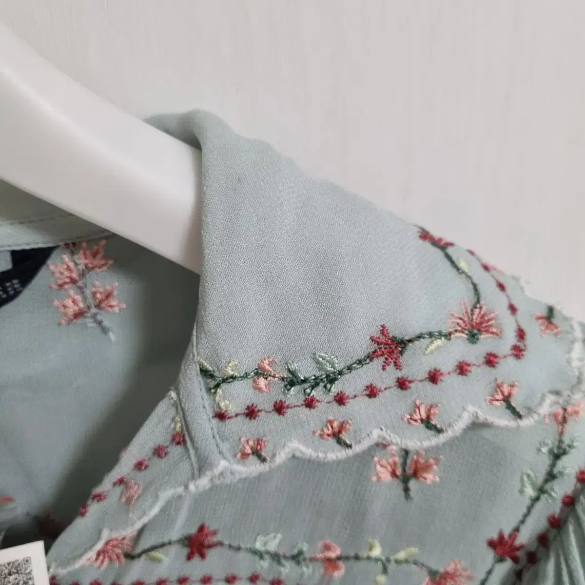 ZARA ザラ 刺繡 フラワー ブラウス XS