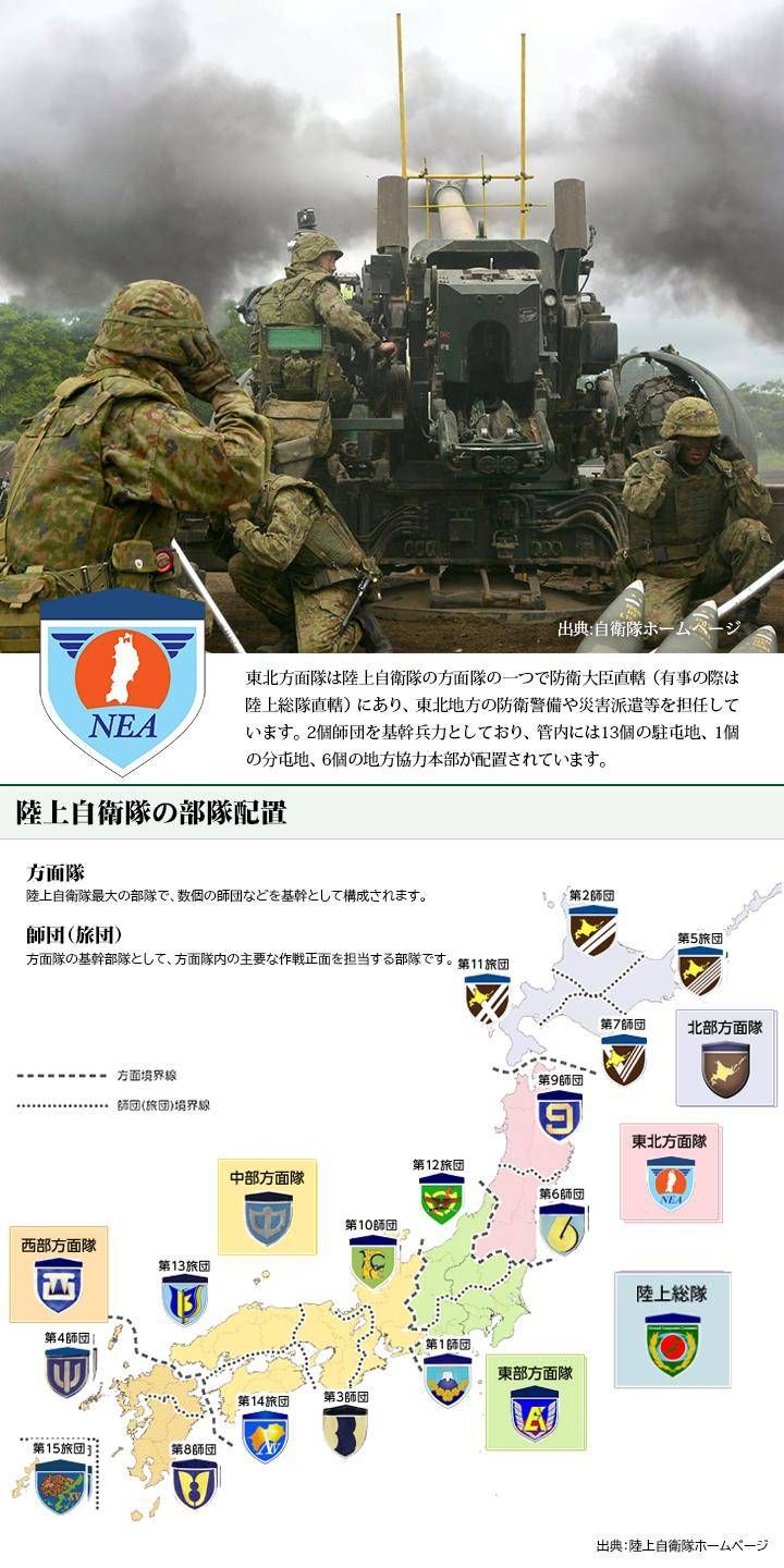 自衛隊 グッズ 陸上自衛隊 東北方面隊 ミリタリー ワッペン パッチ