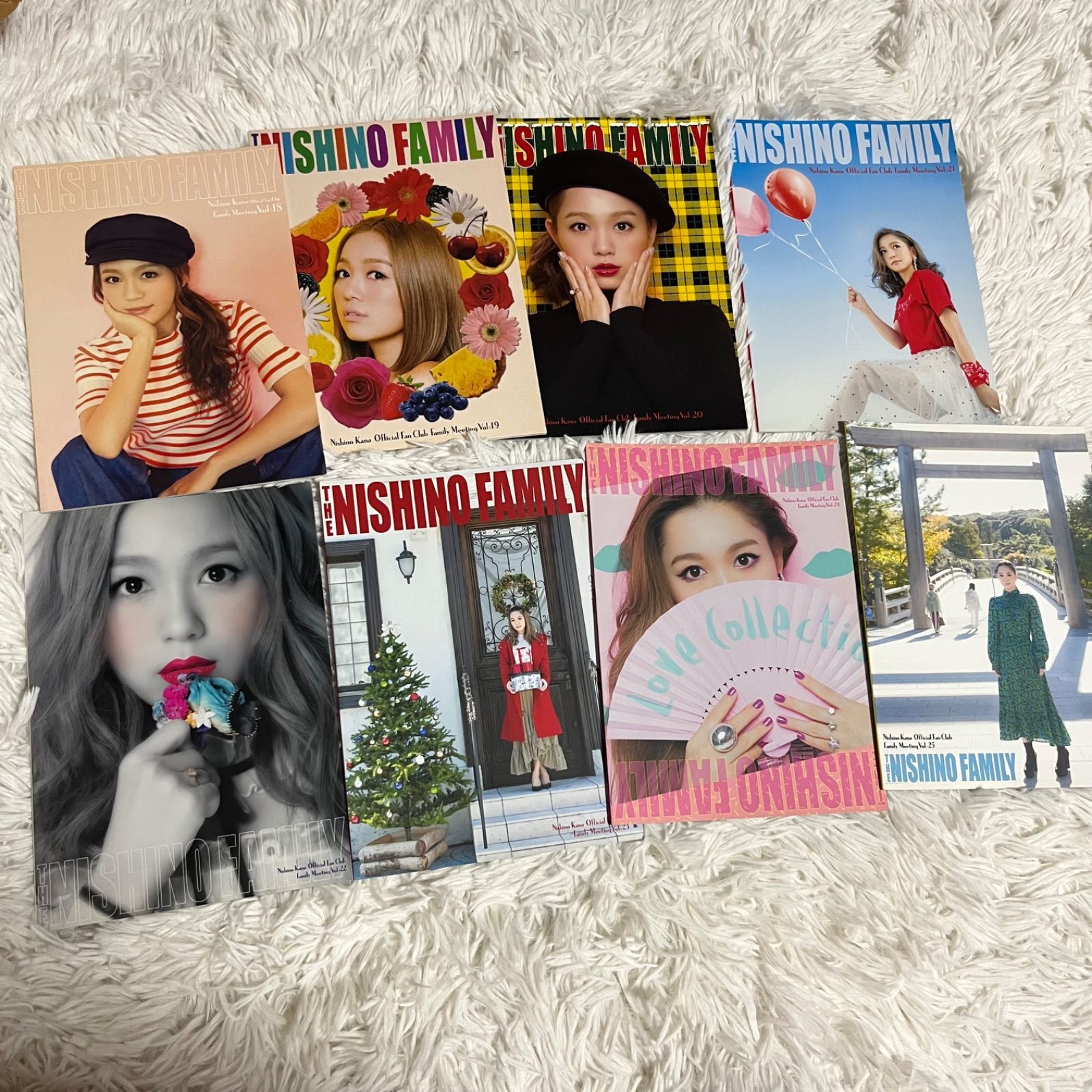 西野カナ カナやん 会報 10〜27 ポストカード