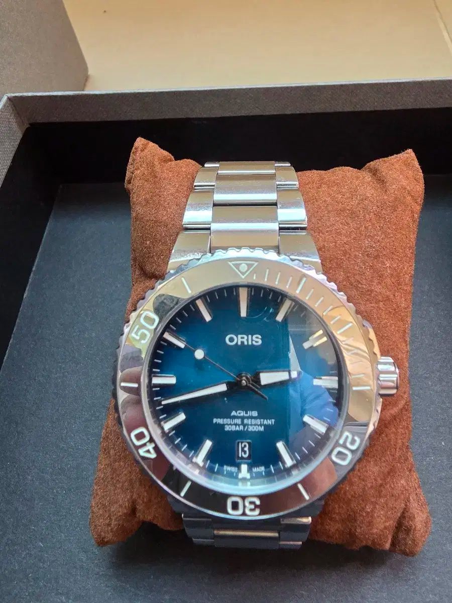 ORIS オリス アクイス オセアニック ブルー 39mm