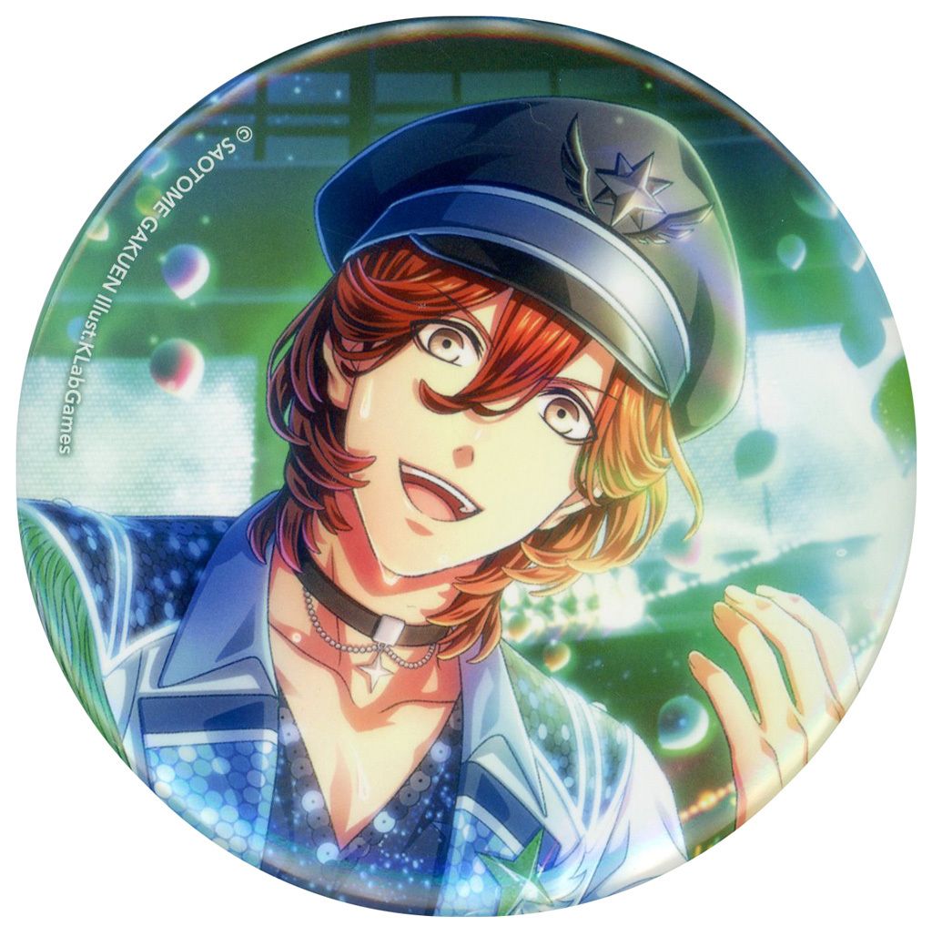 中古】バッジ・ビンズ 寿嶺二 76mm缶バッジ 「うたの☆プリンスさまっ