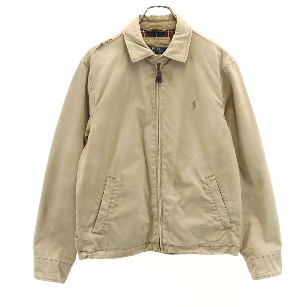 ポロ ラルフローレン　スイングトップ　ベージュ 90s Polo ポロ ラルフローレン スウィングトップ ベージュ系 M