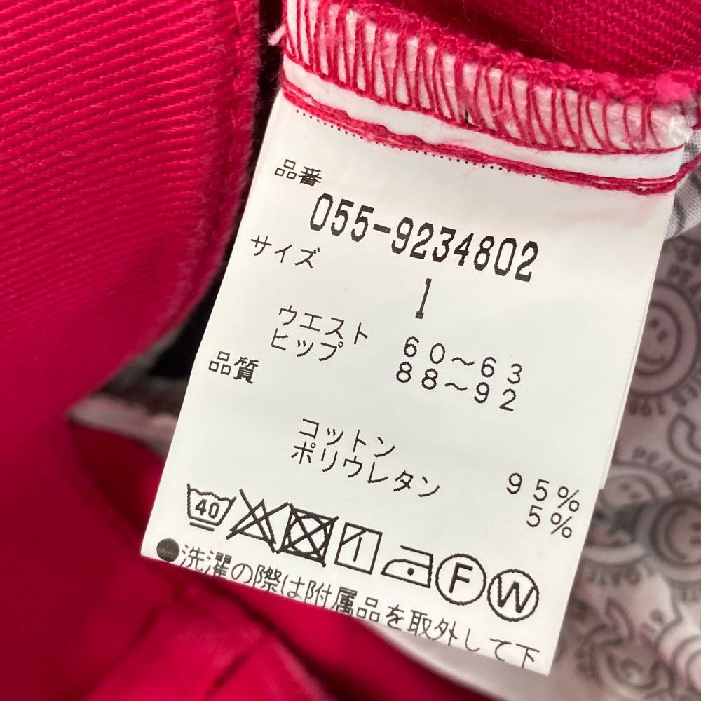 新品　パーリーゲイツ スカート　サイズ：１（M）　ピンク PEARLY GATES パーリーゲイツ スカート ピンク チャーム付き