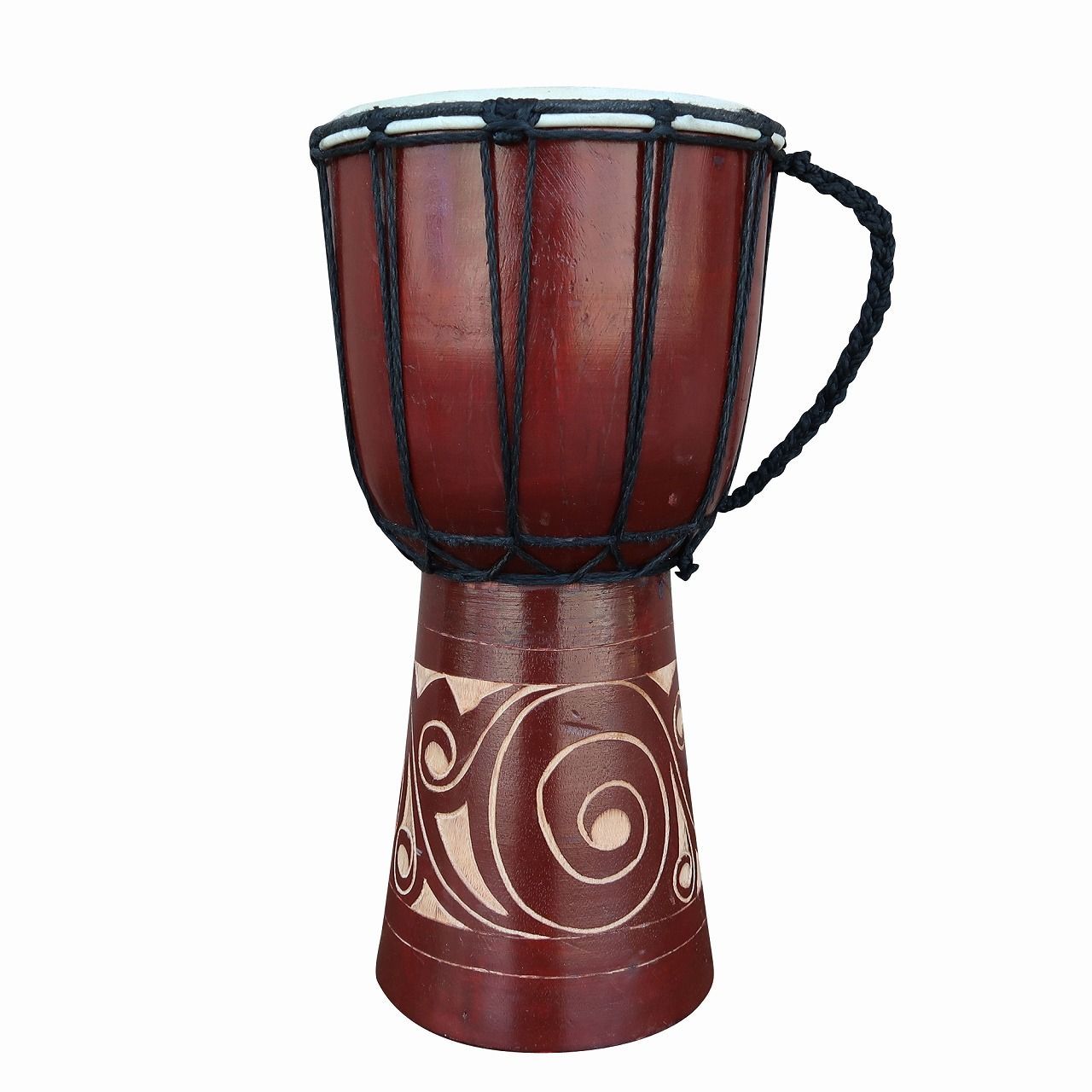 ジヤンベ30cm カービングモデル Djembe アフリカ雑貨 ジンベ ジャンベ 