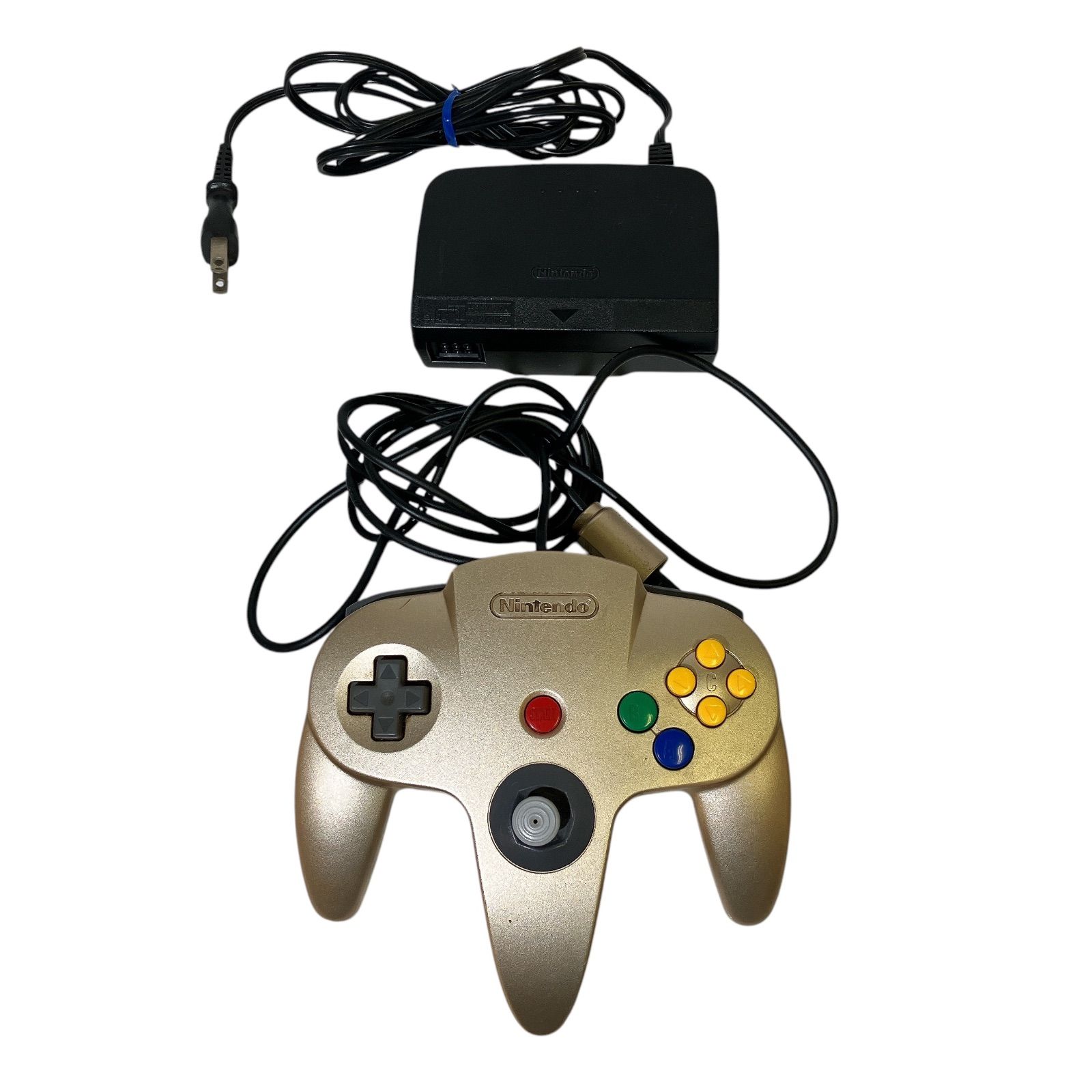 Nintendo64 ゴールド拡張パックコントローラー4個ソフト10本