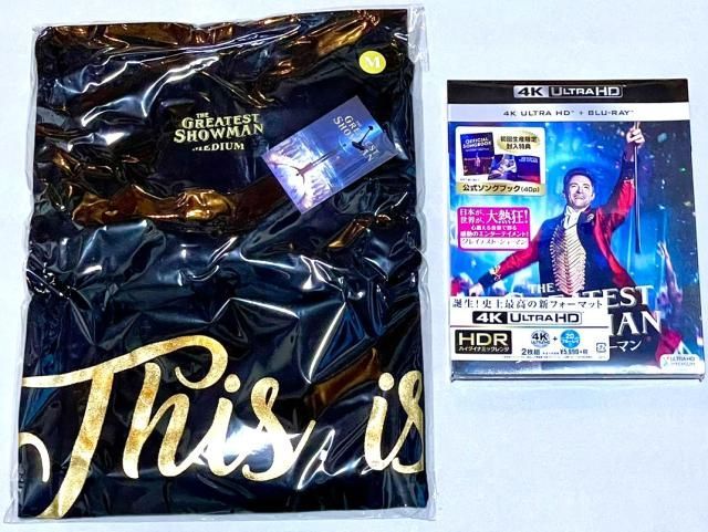 【新品】グレイテスト・ショーマン (2枚組)[4K ULTRA HD + Blu-ray] (オリジナルTシャツ付)