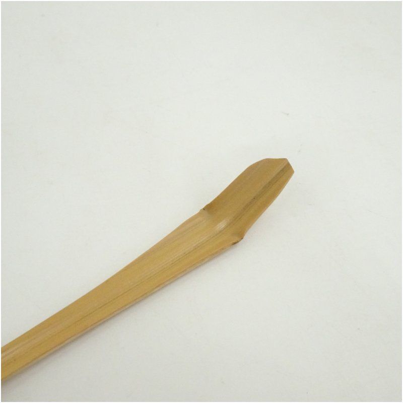 竹茶杓（銘：初雁）（前大徳 後藤瑞巌箱書）（共箱） 茶道 茶道具