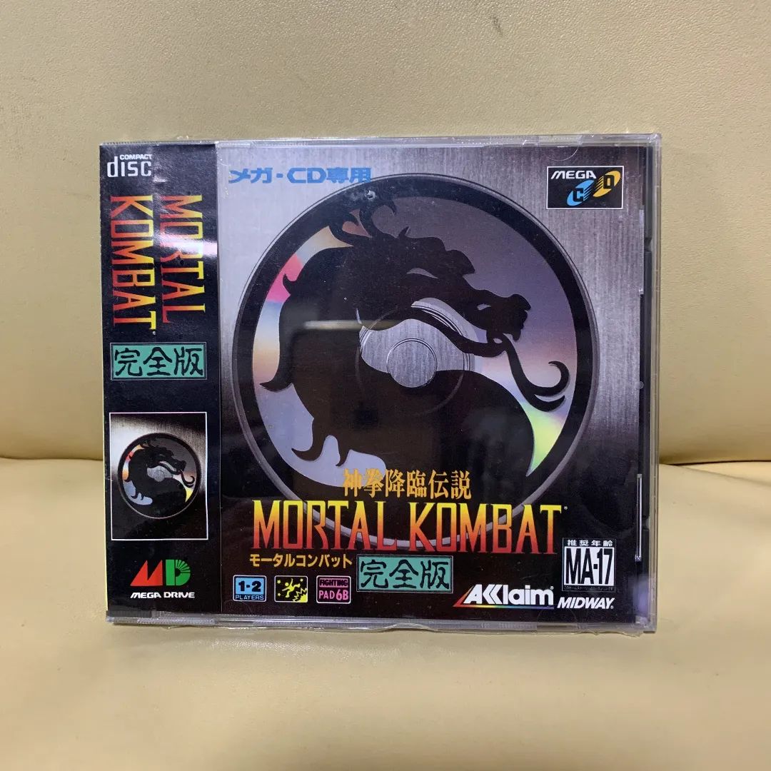 新品未開封 MCDソフト MORTAL KOMBAT 完全版 神拳降臨伝説 新品未開封MCDソフトMORTAL KOMBAT 完全版 神拳降臨伝説