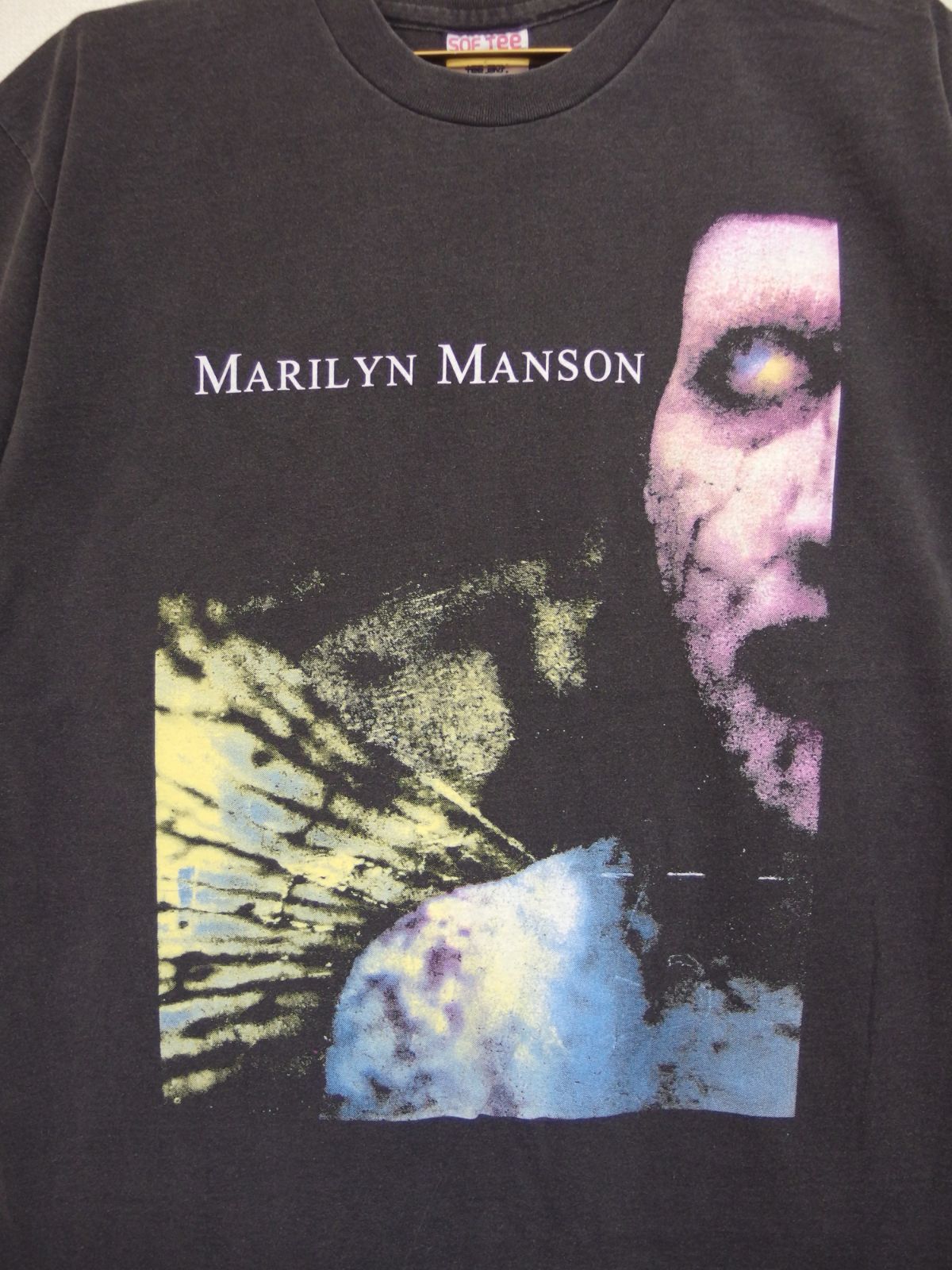 バンド Tシャツ 古着 マリリンマンソン ロック USA製 シングルステッチ MARILYN MANSON/マリリンマンソン ロックバンドTシャツ