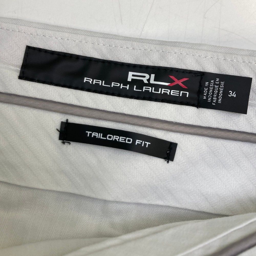 【新品未使用】　RLX Ralph Lauren ホワイトパンツ34 サイズ：34 RLX ラルフローレン ハーフパンツ ホワイト系