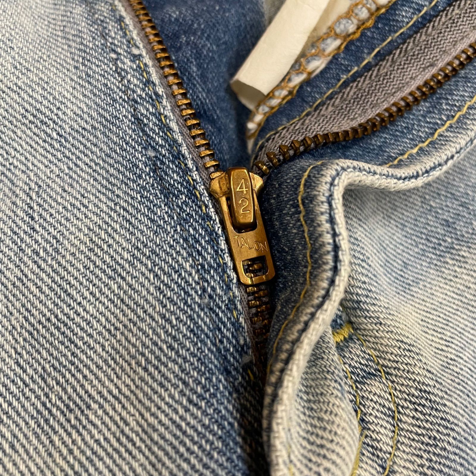 USA製 '70s Lee 200-0041 リー TALON42ZIP リベット大文字 LEE