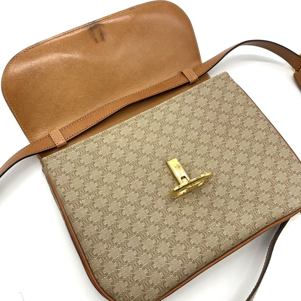 セリーヌバッグ 美品】 CELINE / セリーヌ | 6 bucket / シス バケット レザー