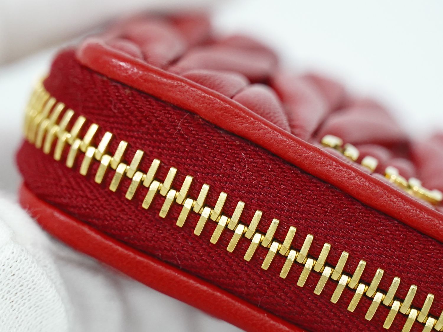 本物 ミュウミュウ MIU MIU マテラッセ コインケース 小銭入れ レザー  