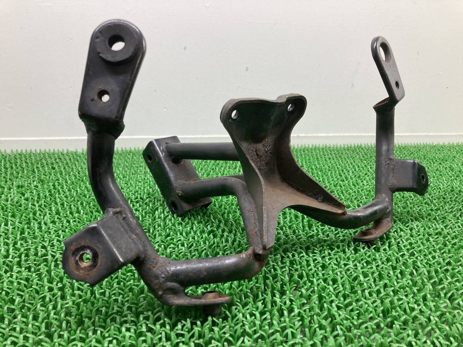 ZXR400 アッパーカウルステー カワサキ 純正 ZX400H メーターステー ヘッドライトステー 修復素材に 品薄 品 zE