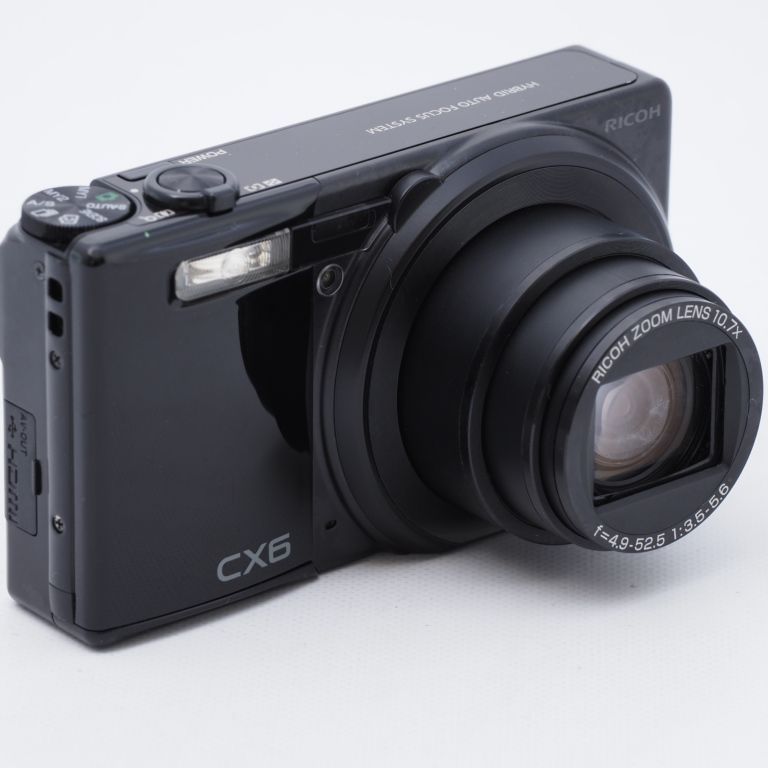 RICOH デジタルカメラ CX6ブラック CX6-BK - 2