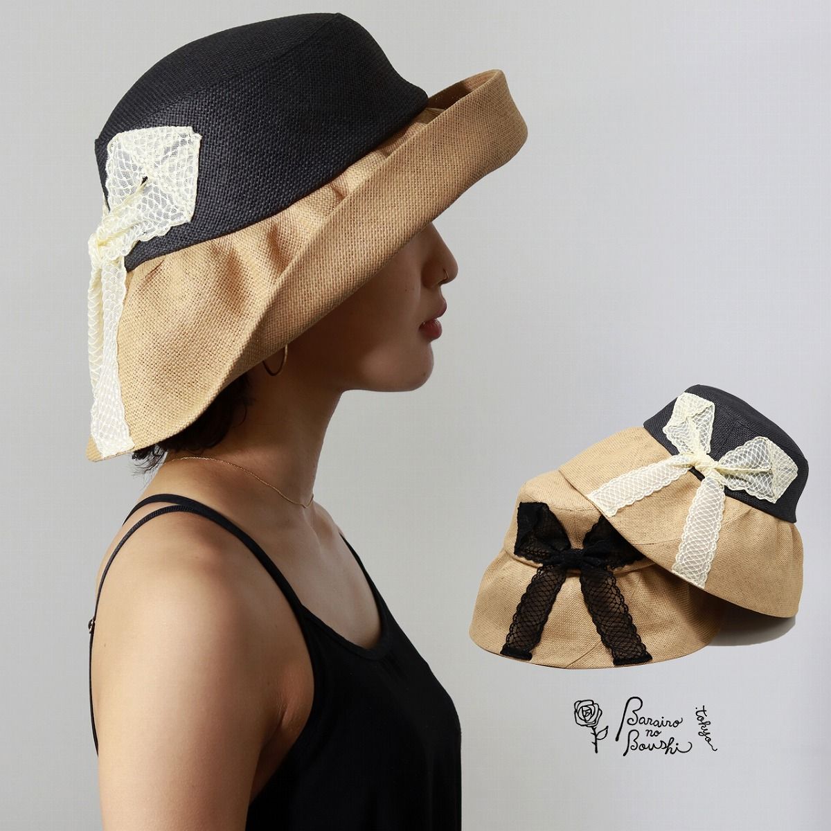 サーフィンハット サーフ ハット 帽子 花柄 レトロ sunwardbound 美品