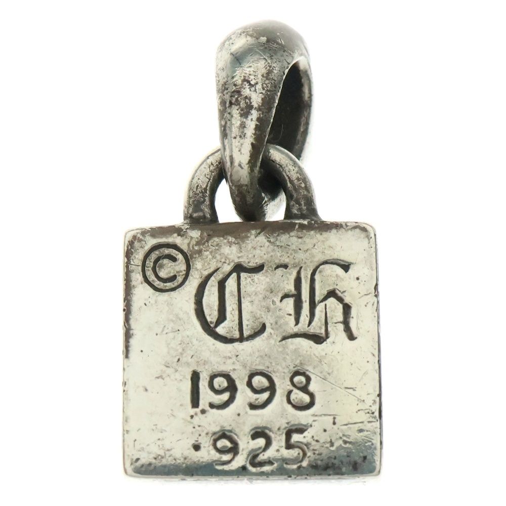 CHROME HEARTS クロムハーツ FRAMED CH PLUS フレームドCHプラス チャーム ペンダントトップ シルバー BCA 271