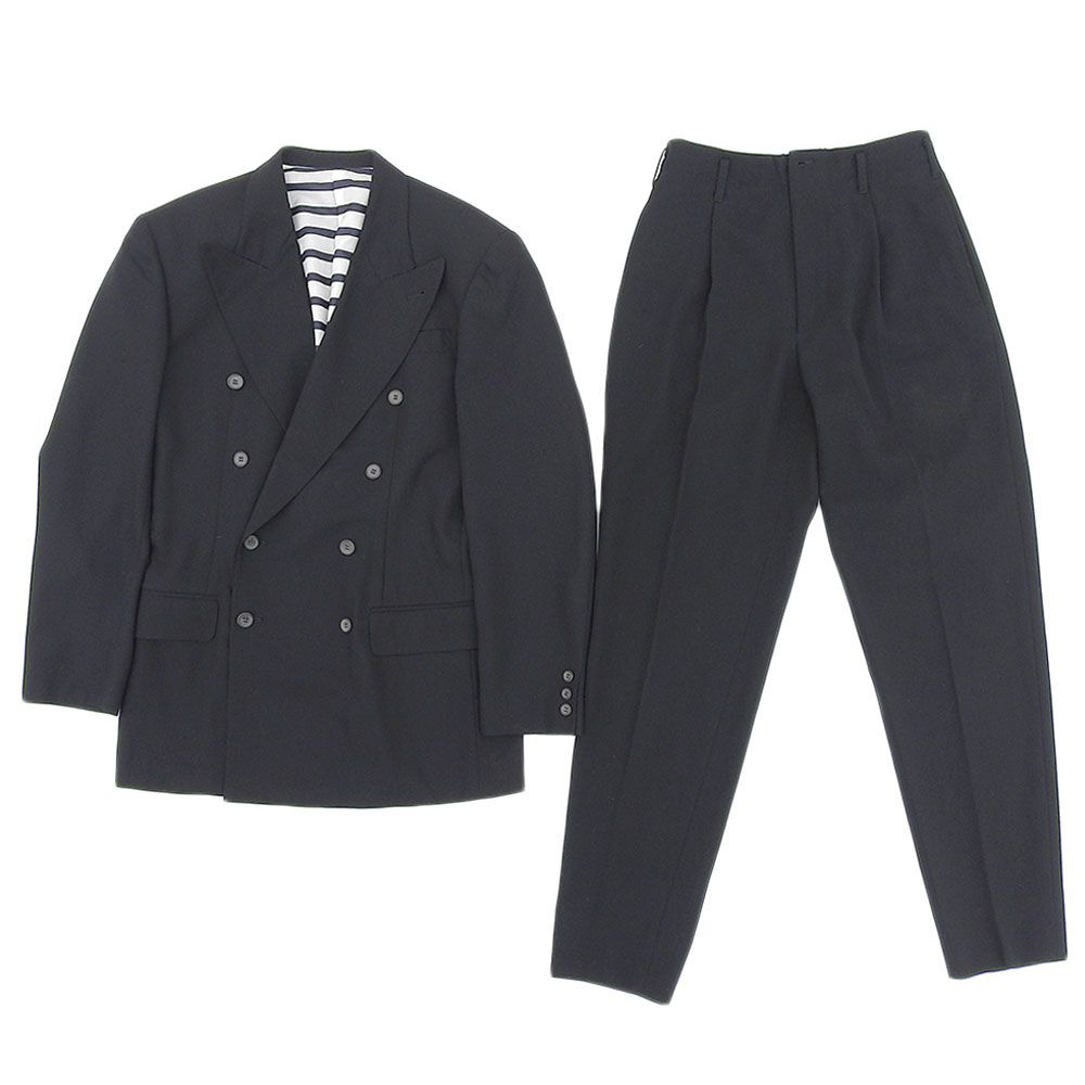 90s ジャンポールゴルチェオム ダブルスーツ セットアップ ジャケット パンツ ジャンポールポールゴルチエ オム ダブルジャケットセットアップ 90s