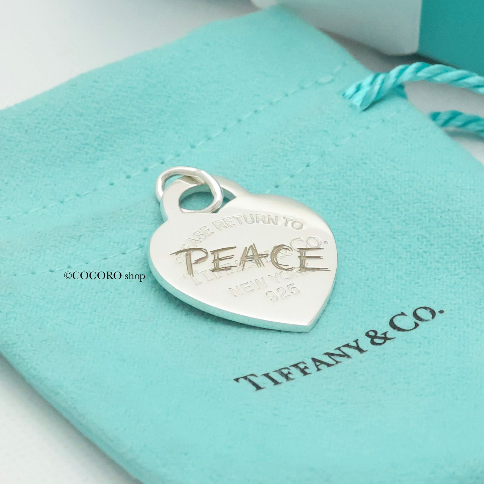 ティファニー TIFFANY-Co. リターントゥ ティファニー ハート ピース チャーム AG925