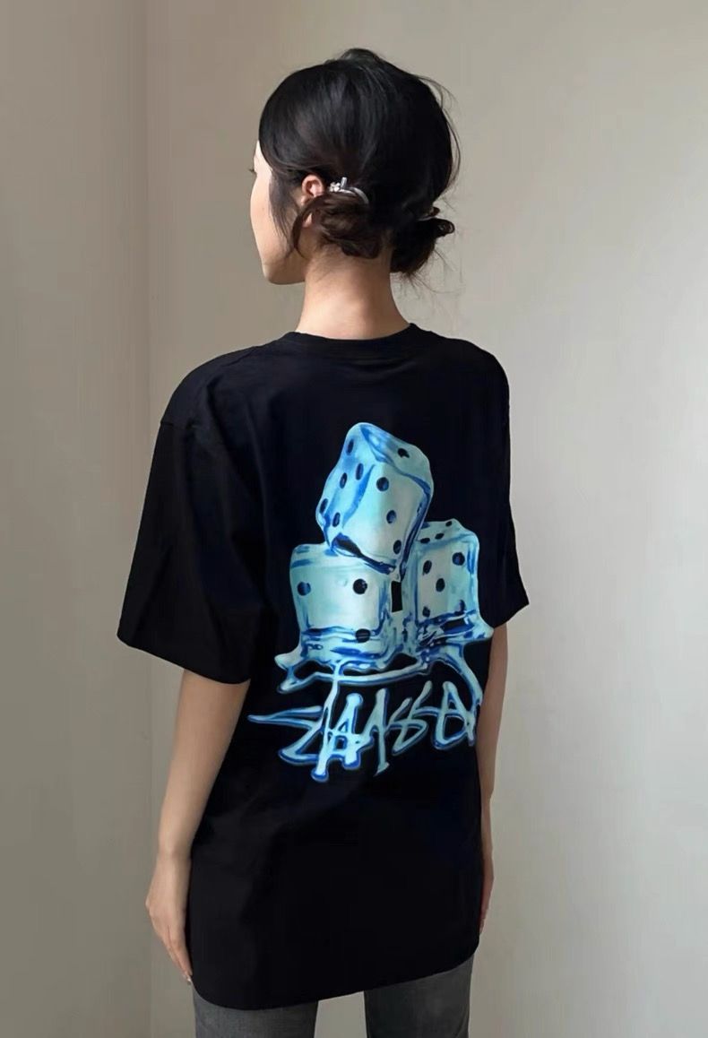 STUSSY ステューシー アイスキューブ プリント Tシャツ 2025春夏