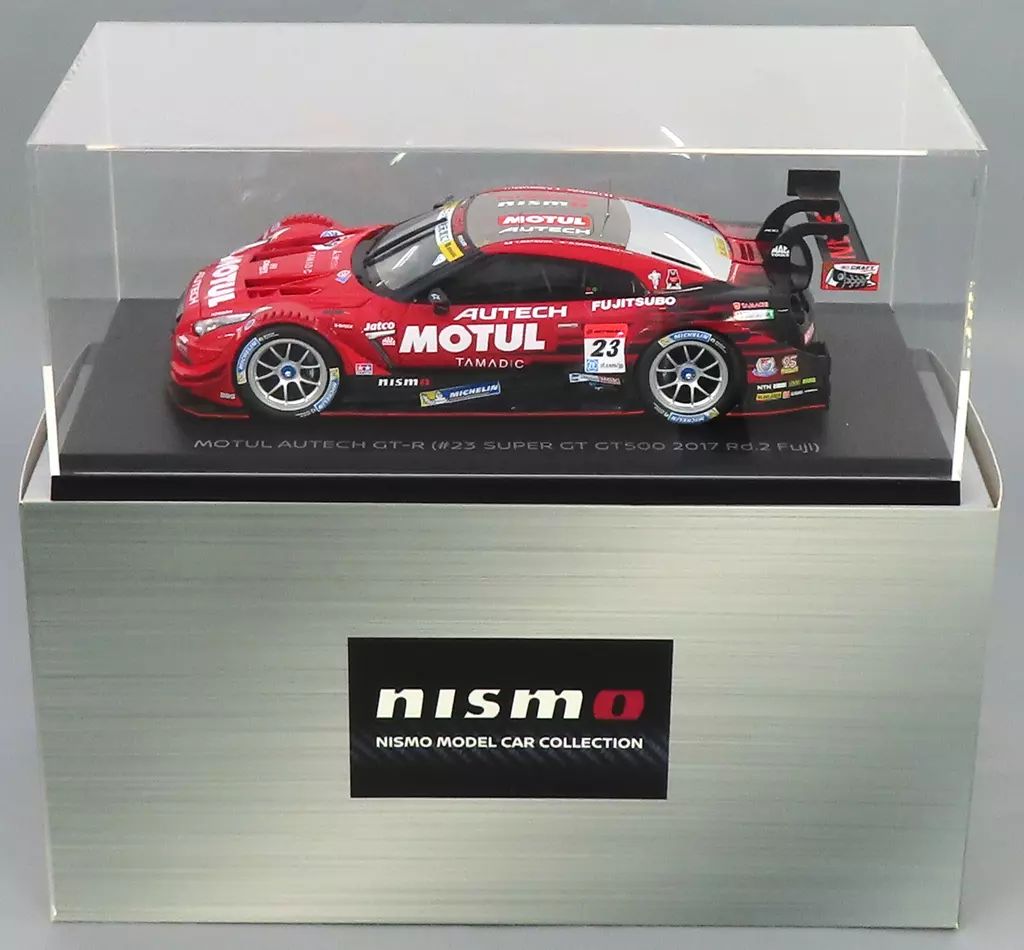 ミニカー MOTUL AUTECH GT-R 2017 SUPERGT 1/18 中古ミニカー 1/18 MOTUL AUTECH GT-R SUPER GT GT500 2017 #23