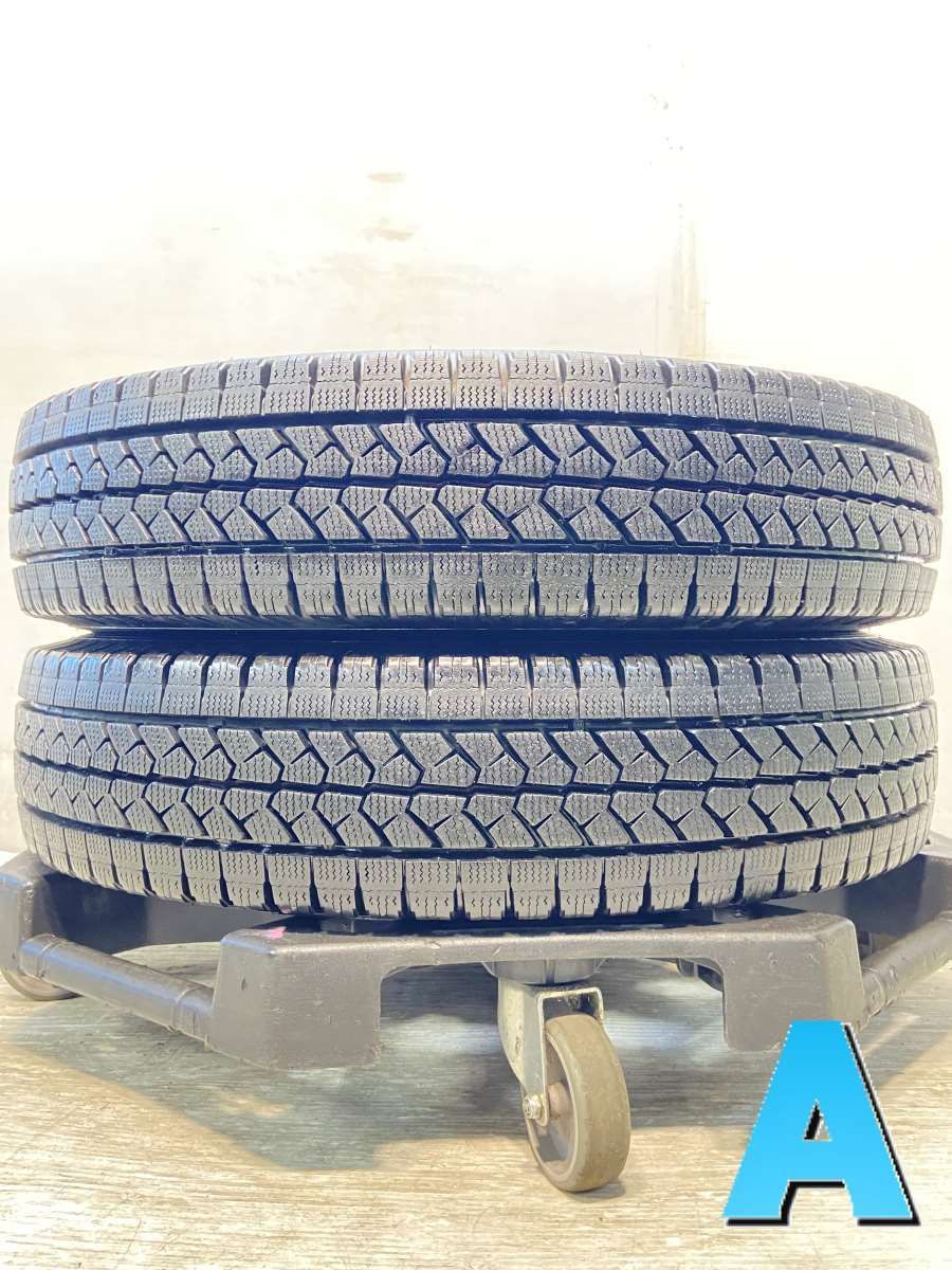 155/80R14 88/86 nブリヂストン ブリザック VL1 n中古タイヤ スタッドレスタイヤ 2本セットn w14240909998
