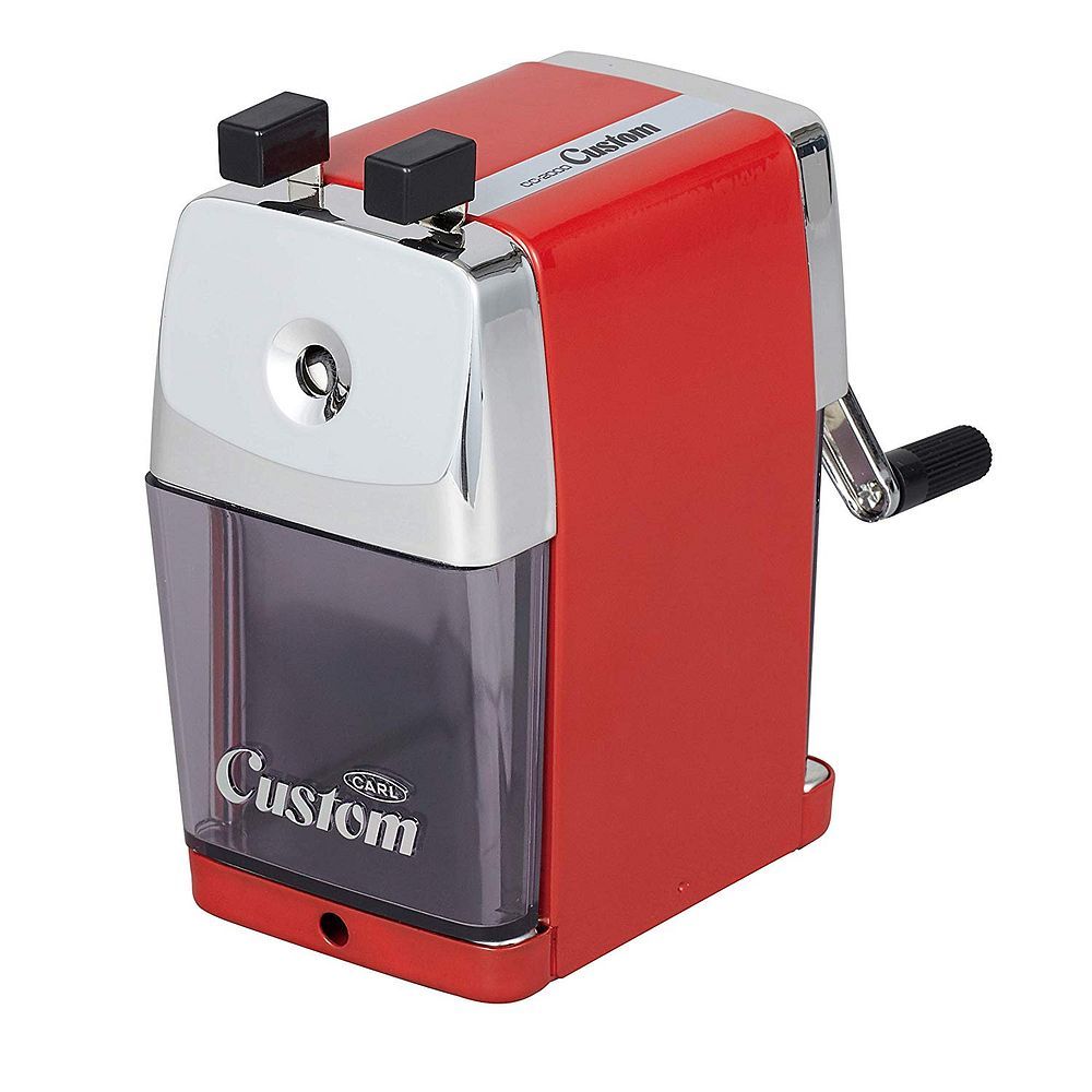 まとめ買い カール事務器 鉛筆削り カスタム レッド CC-2000-R 3個セット