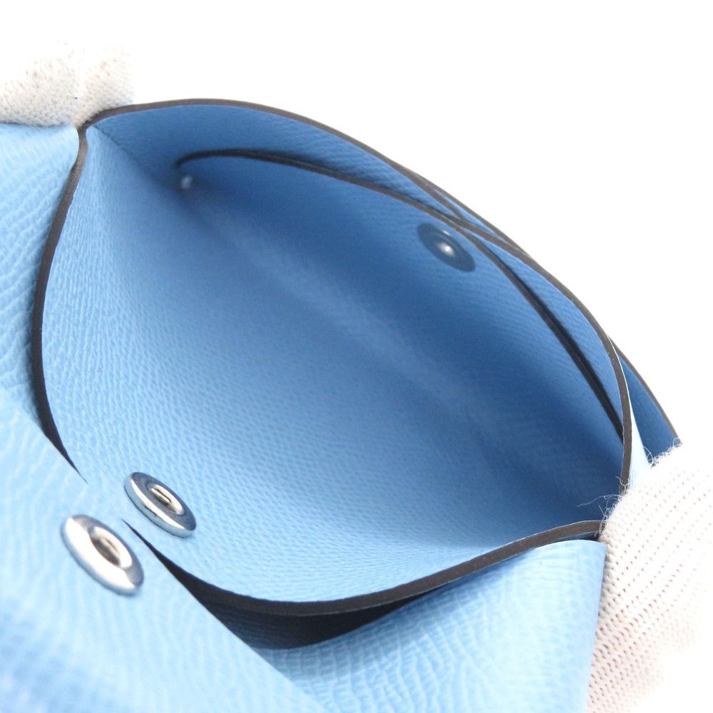 未使用 エルメス カルヴィデュオ セレスト ヴォーエプソン B刻印(2023  