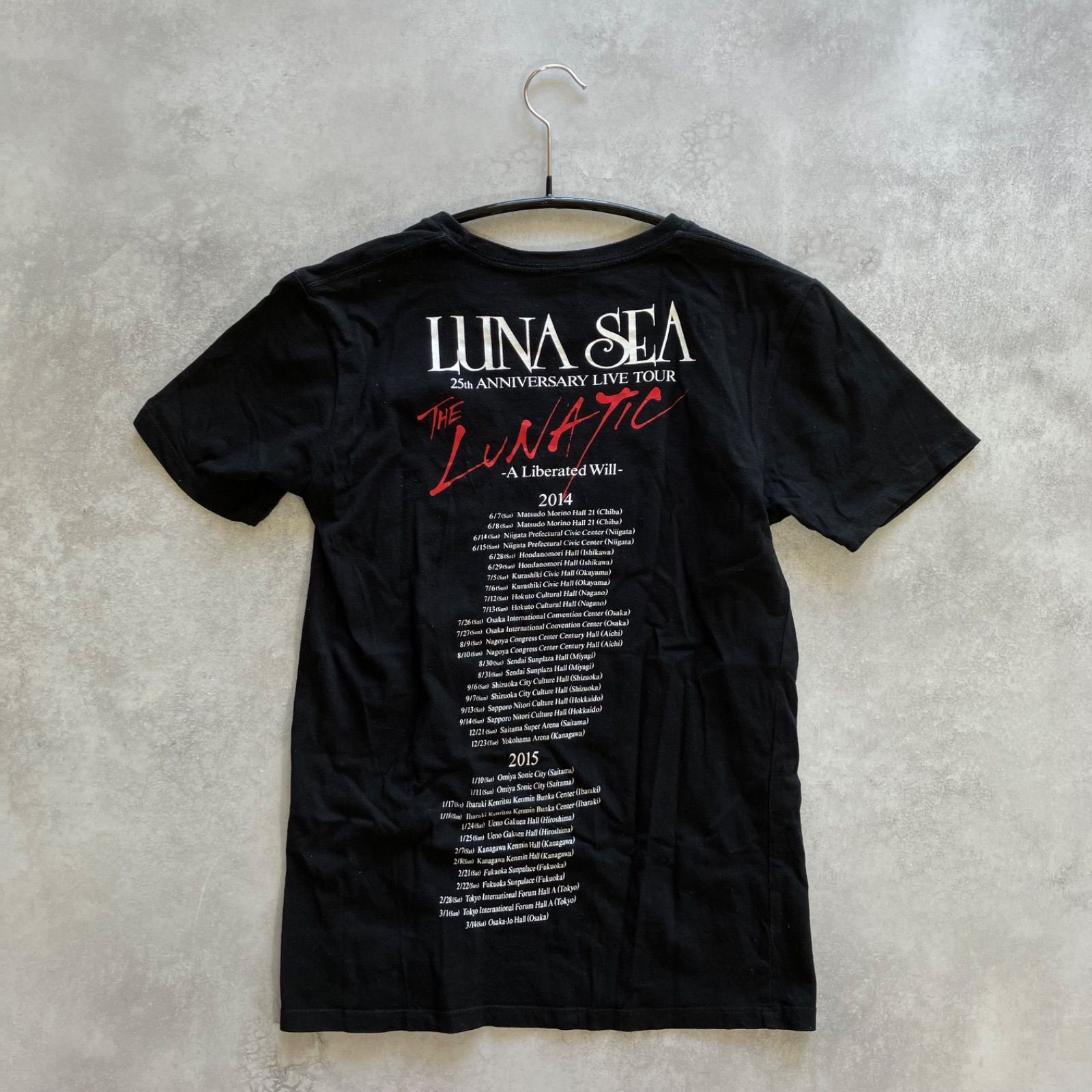 バンドTシャツ LUNA SEA XSサイズ レディース【B-3 レディース