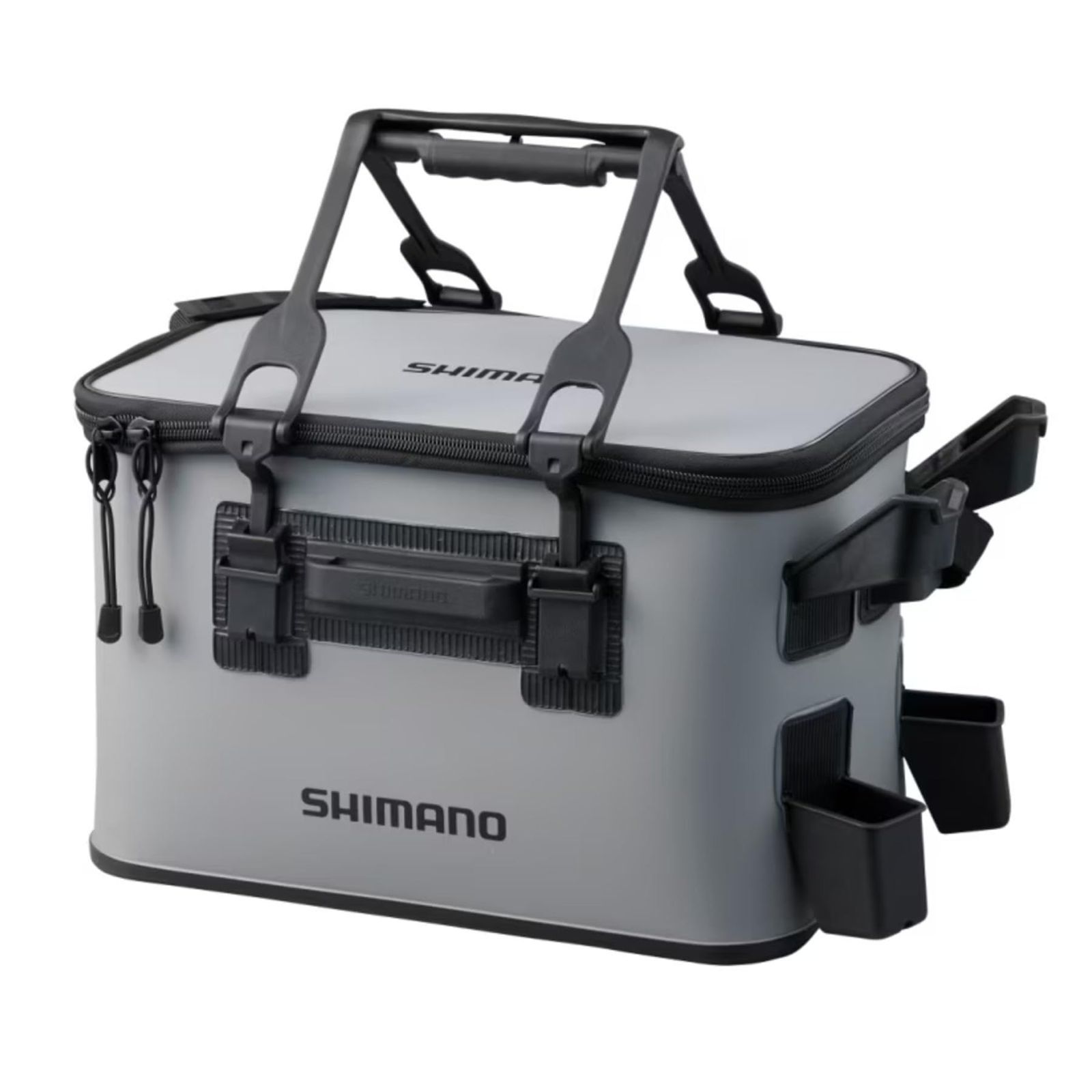 グレー_22L シマノ SHIMANO ロッドレスト タックルバッグ レスト2|ハードタイプ BK-021W グレー 22L