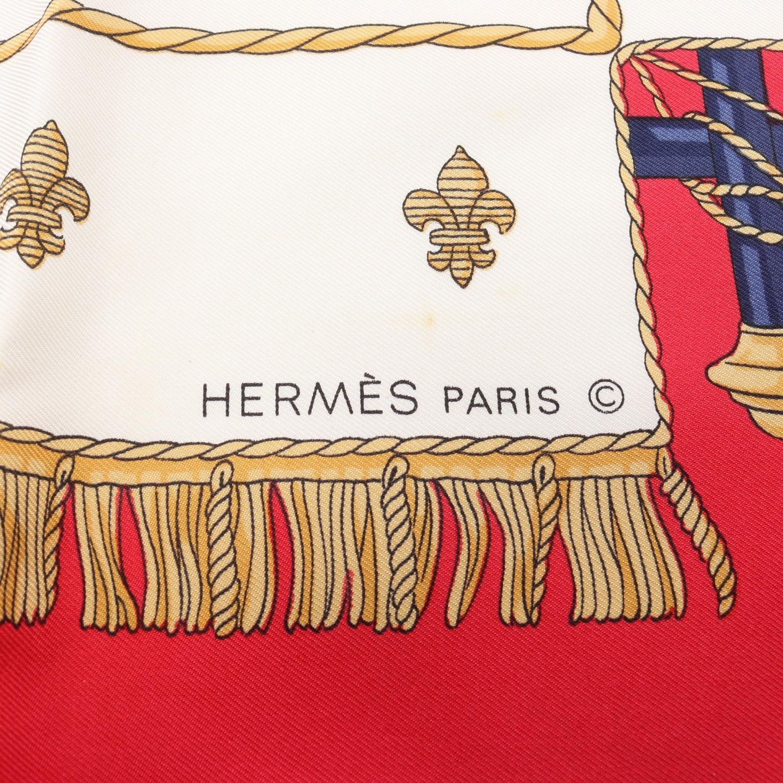 エルメス HERMES スカーフ カレ90 VUE DU CARROSSE DE LA GALERE