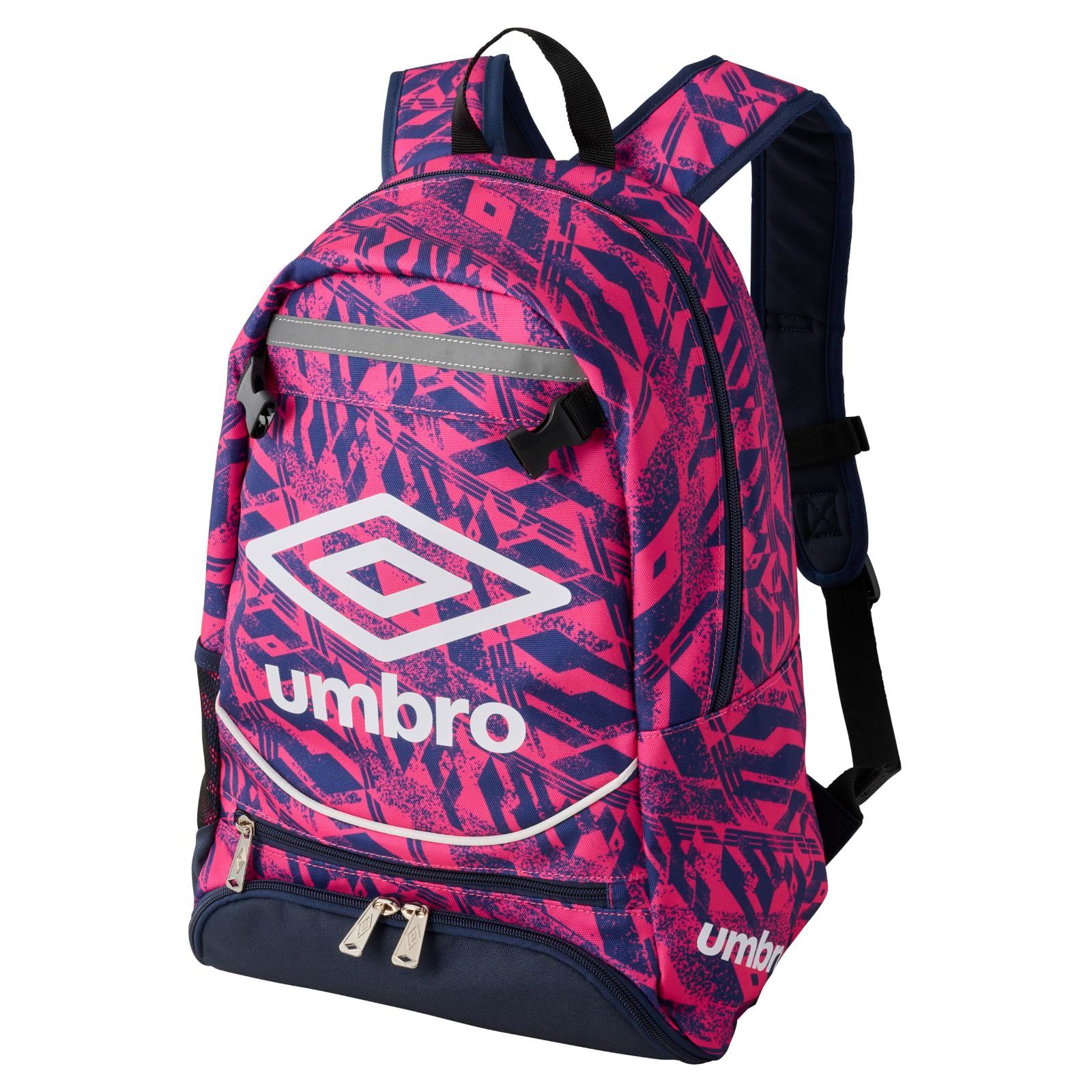 アンブロ リュックサック バックパック サッカー キッズ ジュニア ボール収納 多機能ポケット キッズデザイン賞 スクール ブラック2 アンブロ ジュニア用洗える バックパック umbro サッカー