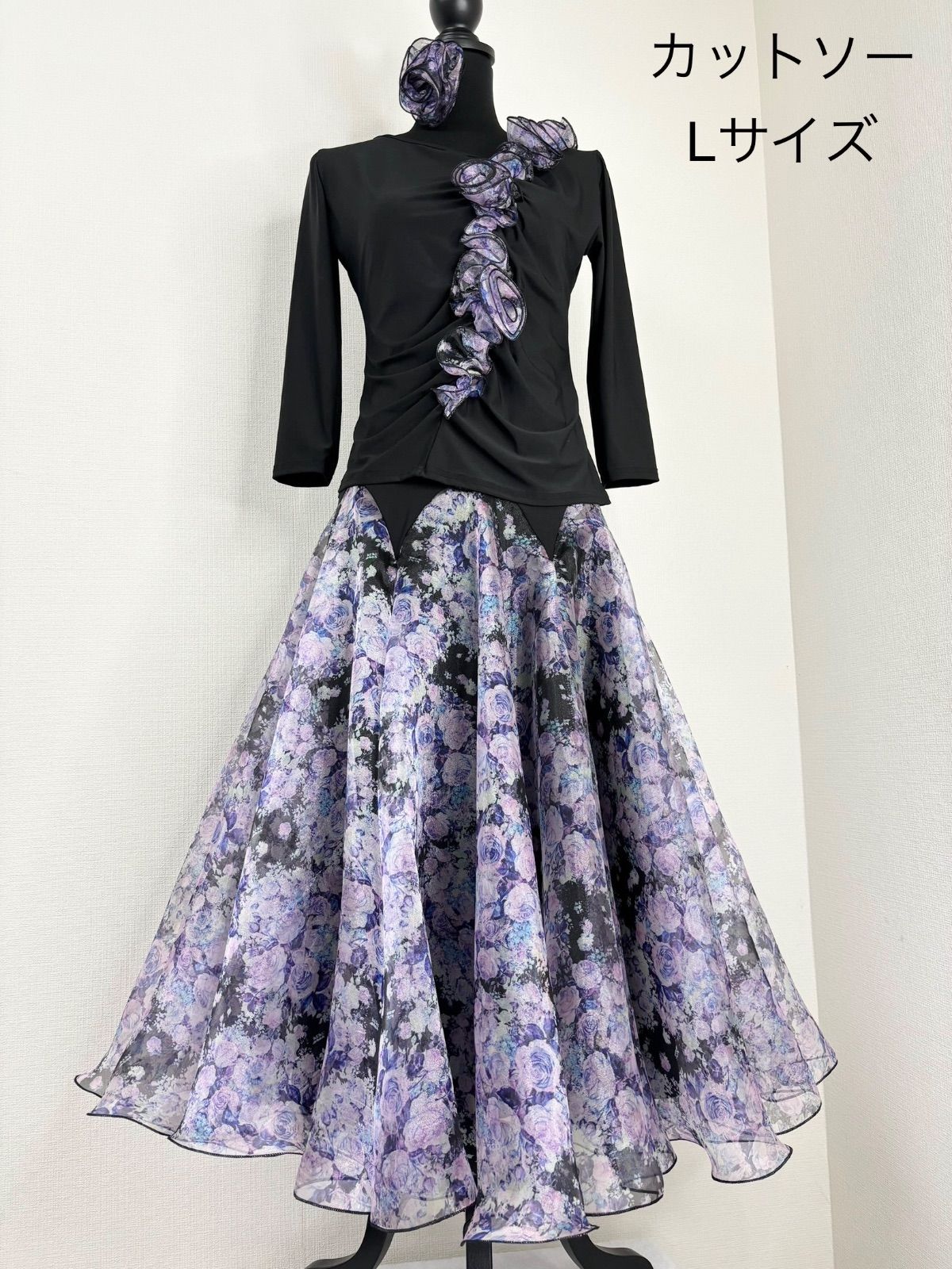 chacott ストライプ ダンススラックス W85 社交ダンス 社交ダンス 練習