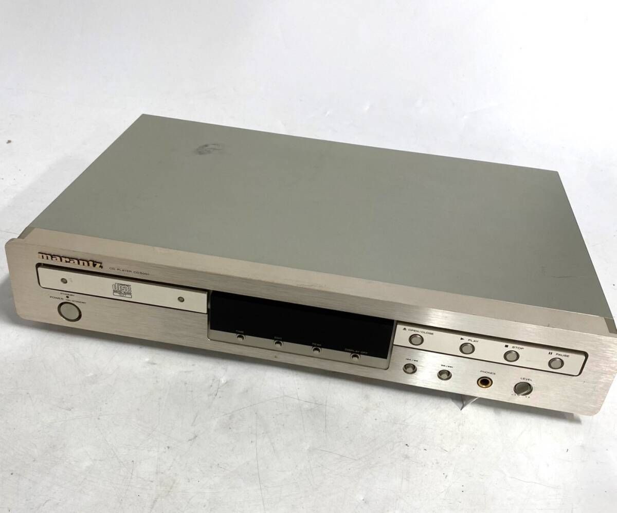 marantz マランツ CD5001 CDプレーヤー CDデッキ 通電 済み オーディオ機器 音響機器 mt083005