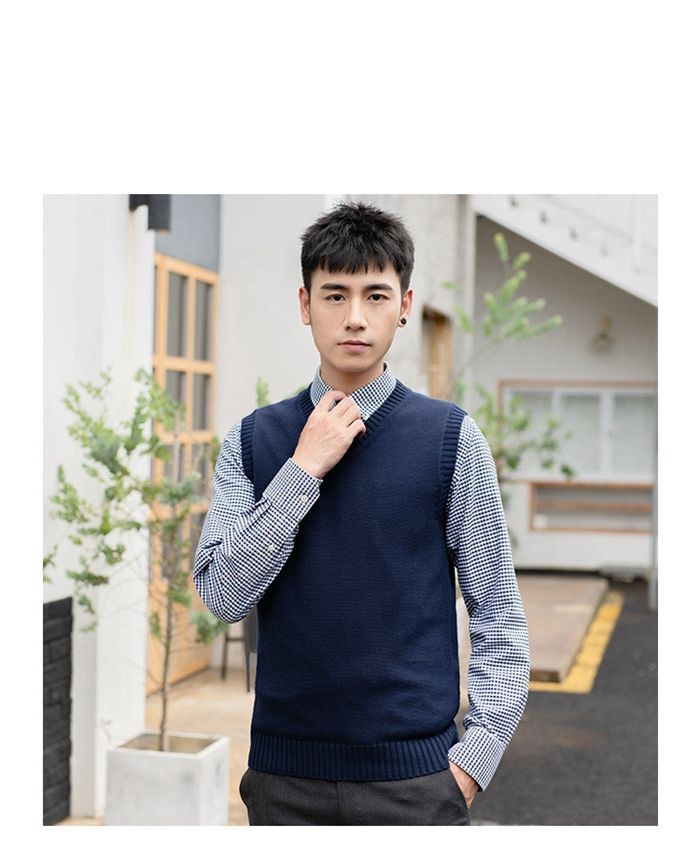 制服 ベスト メンズベスト スクールベスト 秋 冬 制服 無地