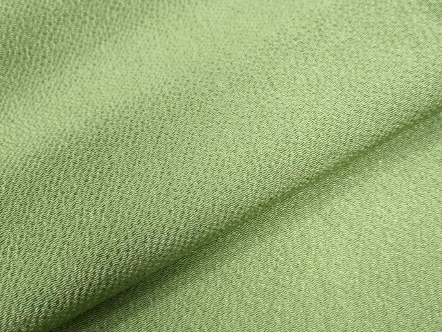 上質な色無地 苗色