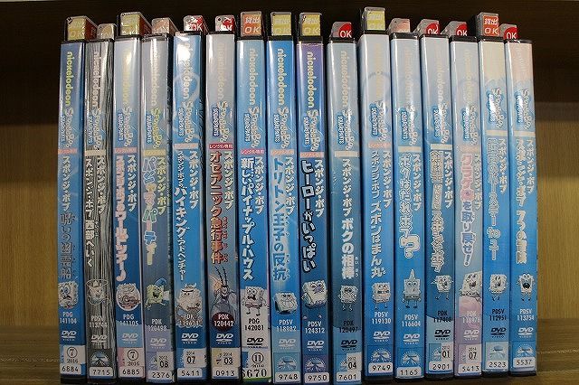 スポンジボブ　２３枚セット　レンタル落ちDVD スポンジボブ 23枚セット レンタル落ちDVD