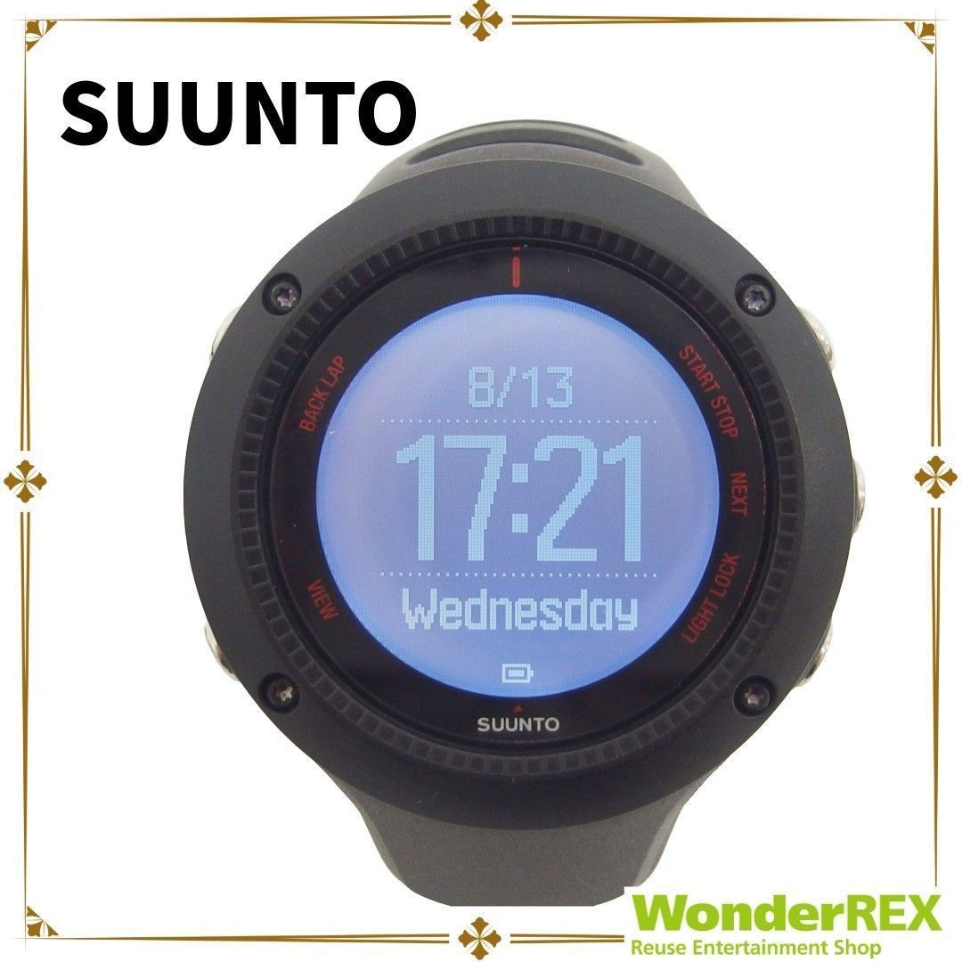 SUUNTO AMBIT3 RUN HR BLACK アンビット3 スント ランニング GPS
